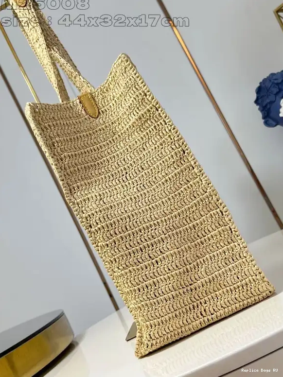 Cheap MM-44*32*17CM Summer LOUIS VUITTON Tote Shopper 0517